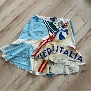 Ralph Lauren Purple Label 100% Silk Skirt